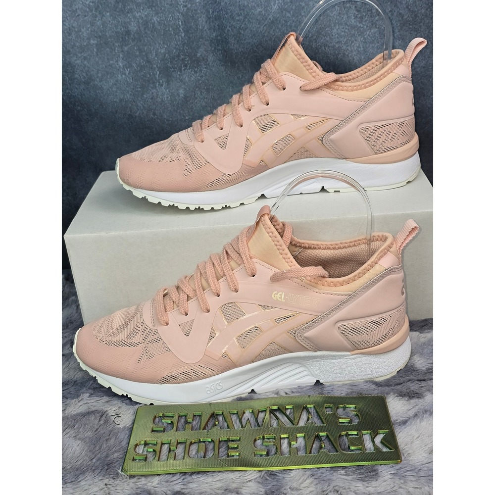Asics Gel-Lyte V NS Lifestyle Runner Peach Pink Sneakers Womens 7.5